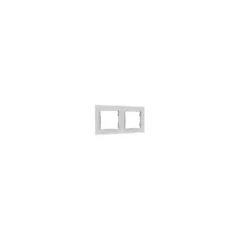 Shelly Accessories 'Wall Frame 2' Wandtaster Rahmen 2-fach Weiß
