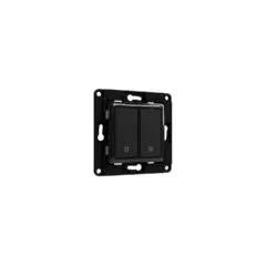 Shelly Accessories 'Wall Switch 2' Wandtaster 2-fach Schwarz