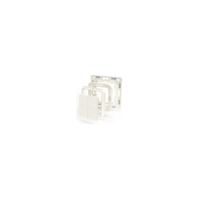 Shelly Plug & Play 'BLU Wall' Switch 4 Adapter Busch-Jaeger Weiß — image 1