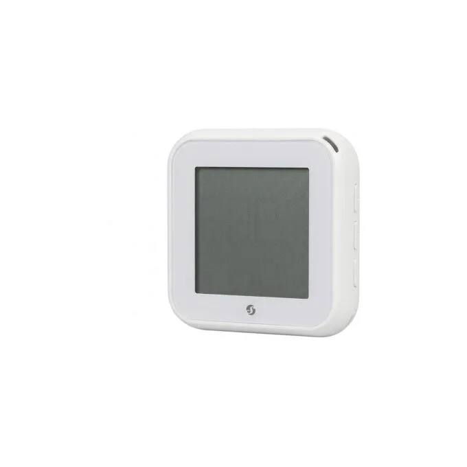Shelly · Plug & Play · Blu ZB H&T Display White · Temperatur- & Feuchtigkeitssensor · E-Paper Display · Bluetooth · Z... — image 1
