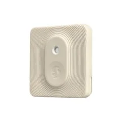 Shelly · Plug & Play · Blu ZB H&T Ivory · Temperatur- & Feuchtigkeitssensor · Bluetooth · Zigbee · Batterie · Hellbeige