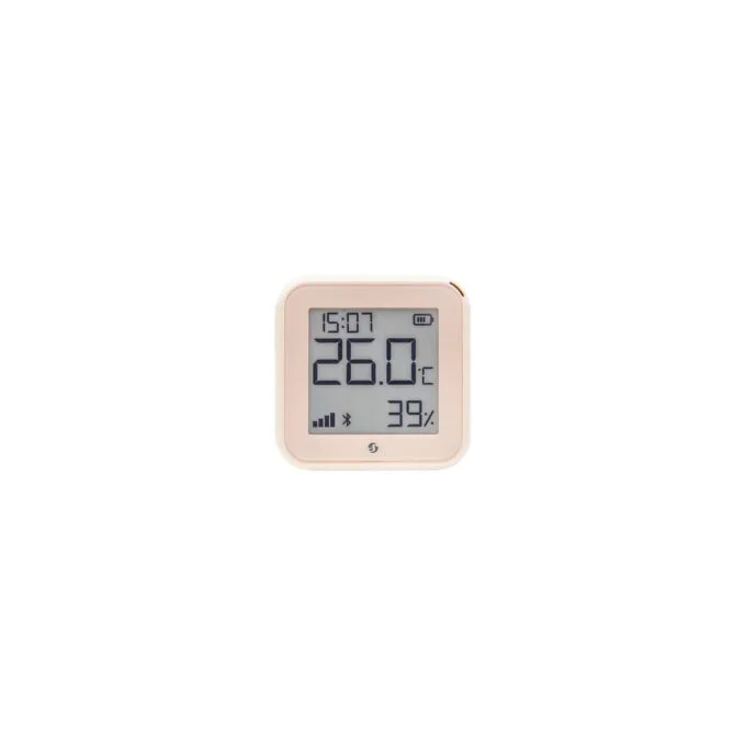 Shelly Plug & Play 'H&T Gen. 3 Matte Ivory' Temperatur- & Feuchtigkeitssensor WLAN BT USB-C Batterie — image 1
