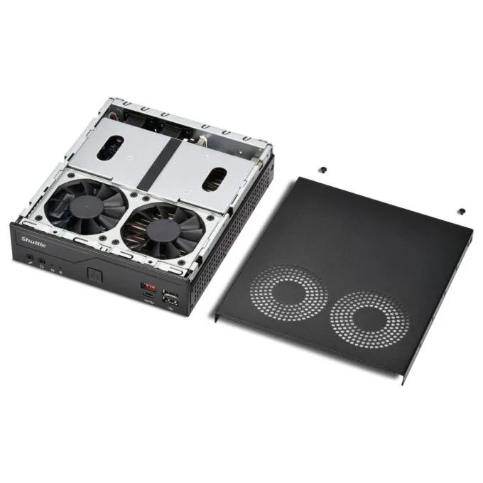 Shuttle XPC slim DH810 Barebone LGA1851 DDR5 USB4 3x Display — image 6