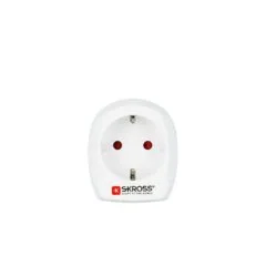 Skross Europe to UK Reiseadapter Retail, fr 2- und 3-polige Gerte
