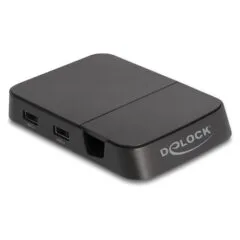 Smartphone Dockingstation 4K mit integrierter Halterung - HDMI USB Hub SD Micro SD für Android oder Windows