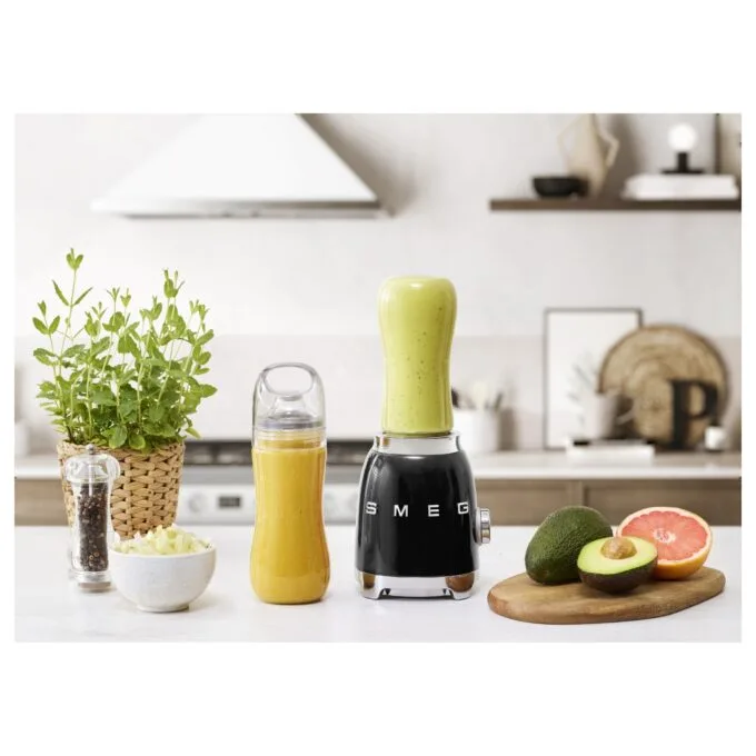 SMEG PBF01BLEU Mixer aus Edelstahl, schwarz — image 6