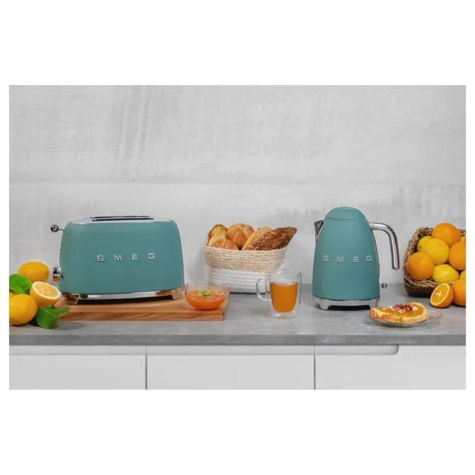 SMEG TSF01EGMEU Toaster 2 Scheiben Smaragdgrün matt — image 11