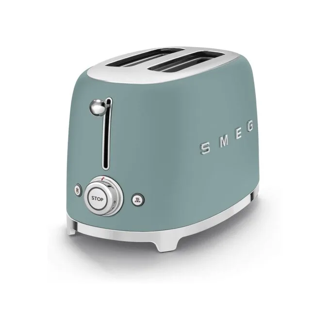 SMEG TSF01EGMEU Toaster 2 Scheiben Smaragdgrün matt — image 3