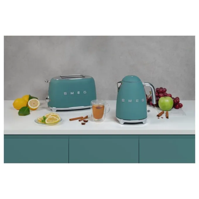 SMEG TSF01EGMEU Toaster 2 Scheiben Smaragdgrün matt — image 9