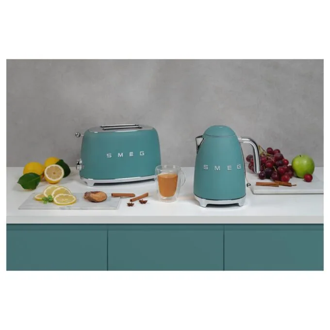 SMEG TSF01EGMEU Toaster 2 Scheiben Smaragdgrün matt — image 10