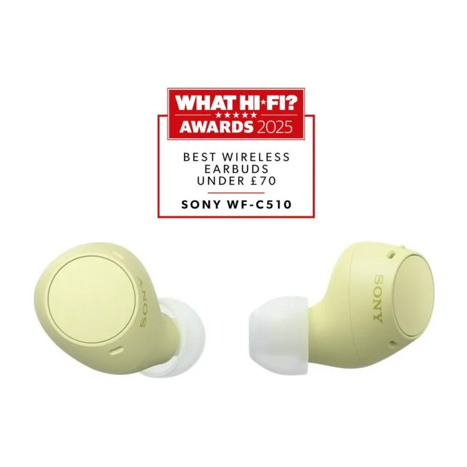 Sony WFC510Y In-Ear TWS-BT-Headphones yellow — image 1