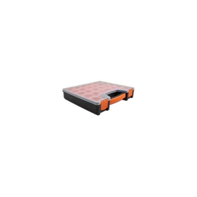 Sortimentsbox mit 14 Fächern 312 x 272 x 60 mm orange schwarz — image 2
