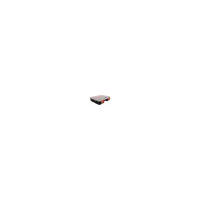 Sortimentsbox mit 21 Fächern 290 x 220 x 60 mm orange schwarz — image 2