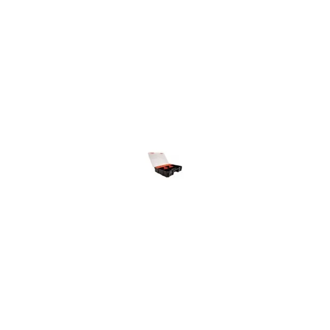 Sortimentsbox mit 21 Fächern 290 x 220 x 60 mm orange schwarz — image 1