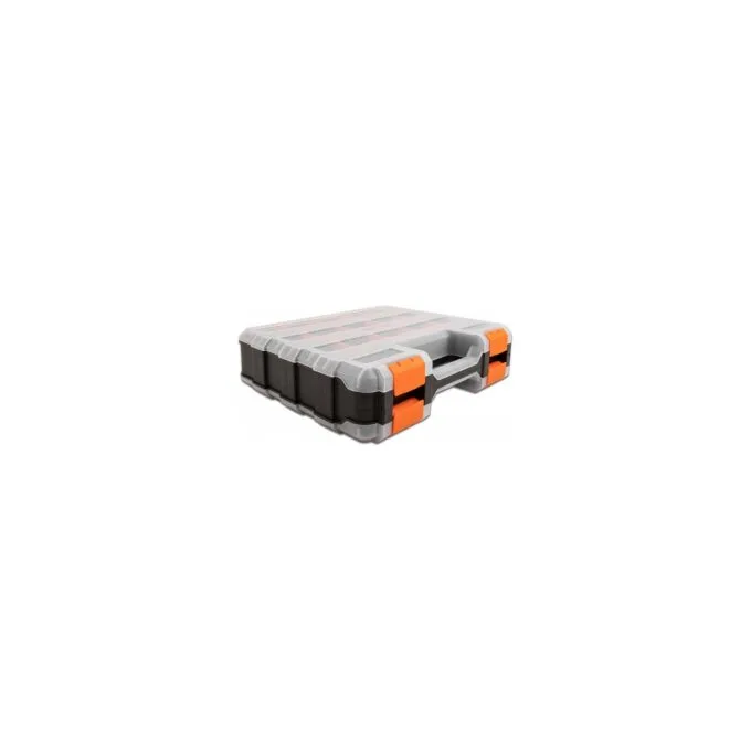 Sortimentsbox mit 34 Fächern 320 x 270 x 80 mm orange schwarz — image 2