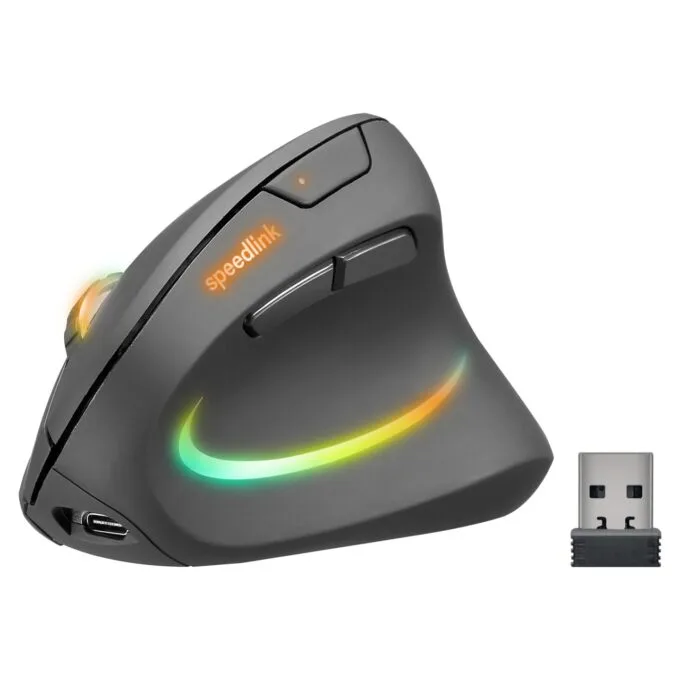 Speedlink Maus PIAVO PRO. Illuminated Rechargeable Vertical retail — image 1
