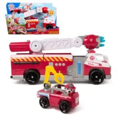Spinmaster Paw Patrol Fire Rescue - Marshalls Deluxe Feuerwehr-Truck