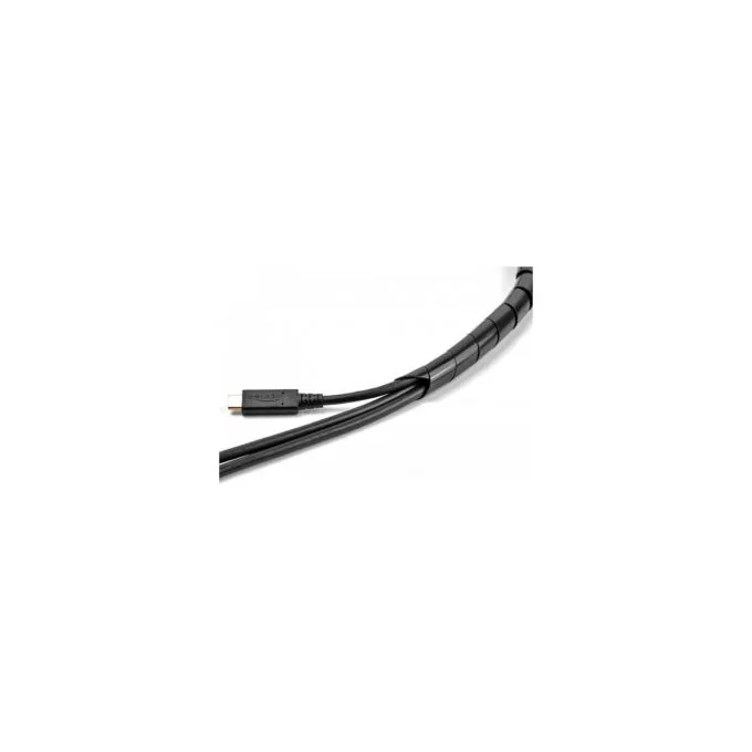 Spiralschlauch flexibel 2 m x 16 mm schwarz — image 1
