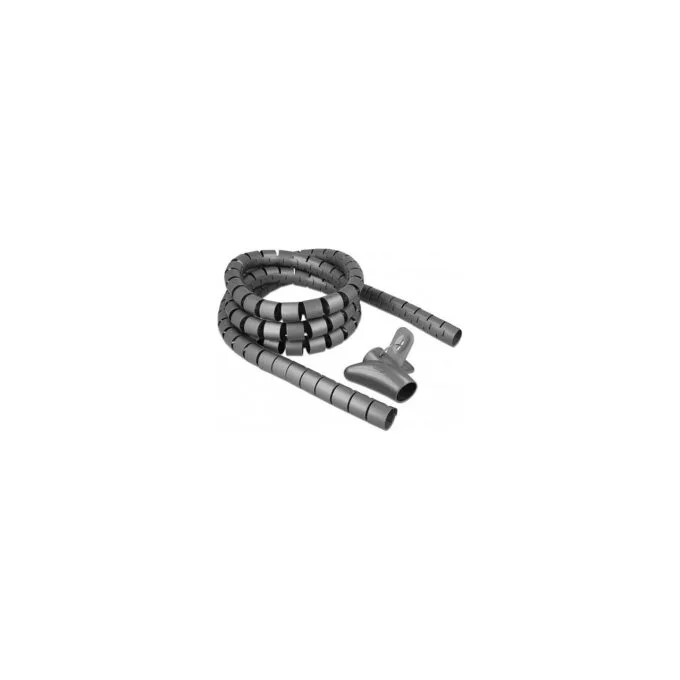 Spiralschlauch mit Einziehwerkzeug 2.5 m x 25 mm grau — image 1