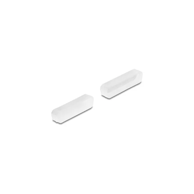 Staubschutz für D-Sub 25 Stecker 2 Stück transparent — image 1