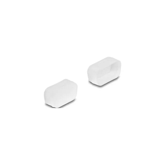 Staubschutz für D-Sub 9 D-Sub 15 VGA Stecker 2 Stück transparent — image 1