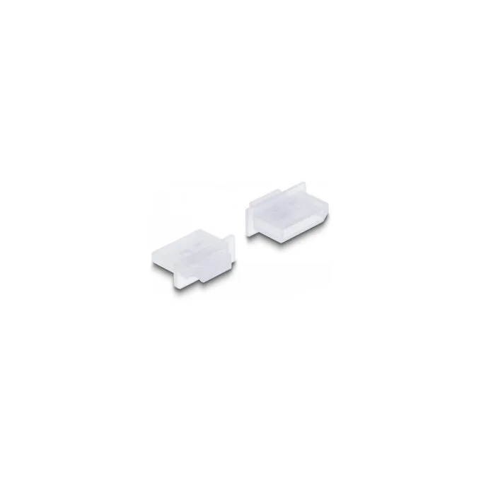 Staubschutz für DisplayPort Buchse mit Griff 10 Stück transparent — image 1