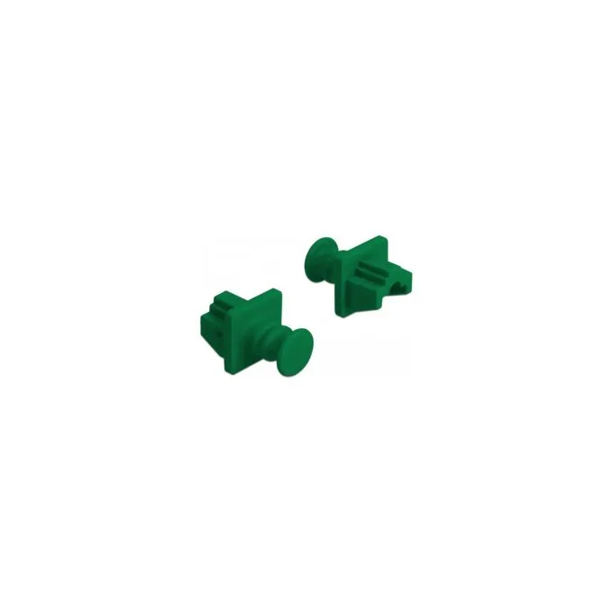 Staubschutz für RJ45 Buchse 10 Stück grün — image 1