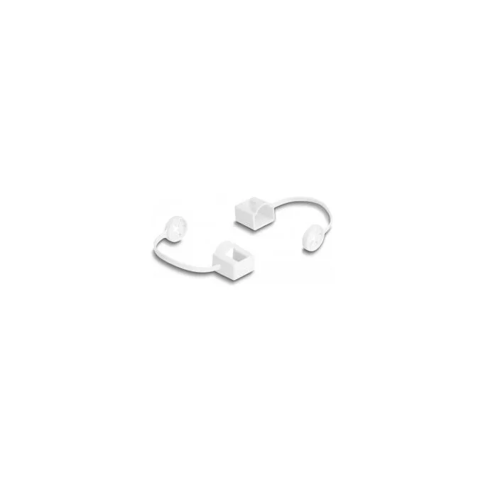 Staubschutz für RJ45 Stecker mit Befestigungsclip 50er Set farbig — image 2
