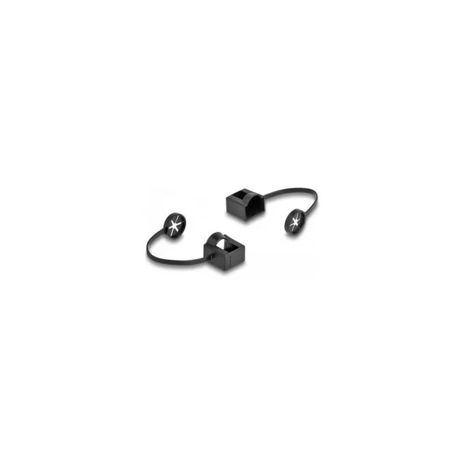 Staubschutz für RJ45 Stecker mit Befestigungsclip 50er Set farbig — image 4