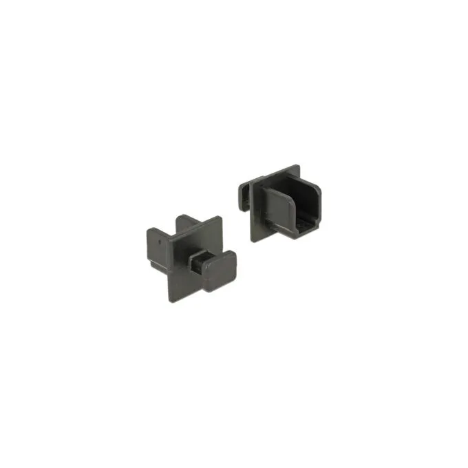 Staubschutz für USB 3.0 Typ-B Buchse mit Griff 10 Stück schwarz — image 1