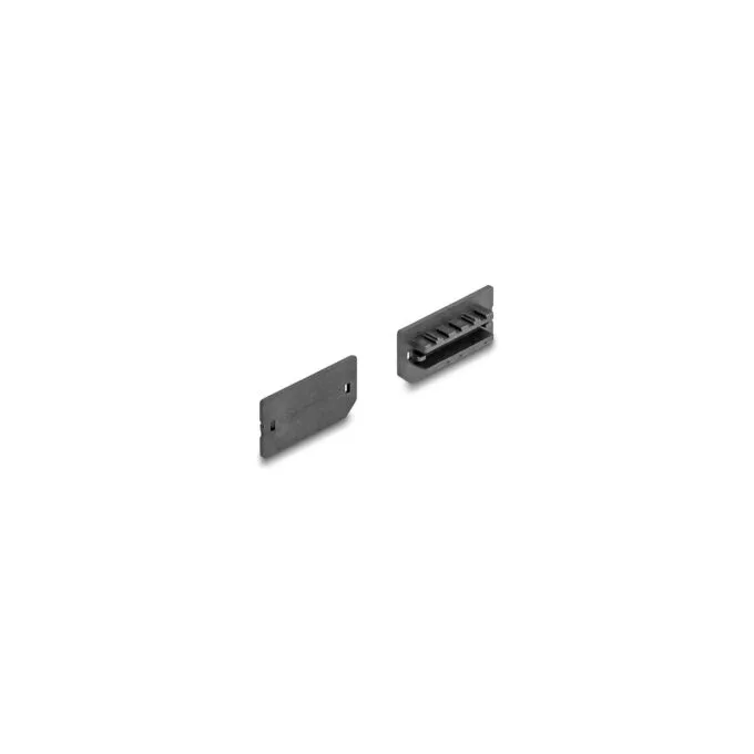 Staubschutz für USB Typ-E Key A oder Key B Buchse 10 Stück schwarz — image 1