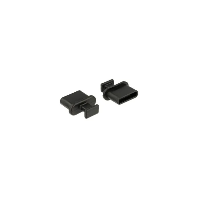 Staubschutz für USB Type-CTM Buchse mit Griff 10 Stück schwarz — image 1