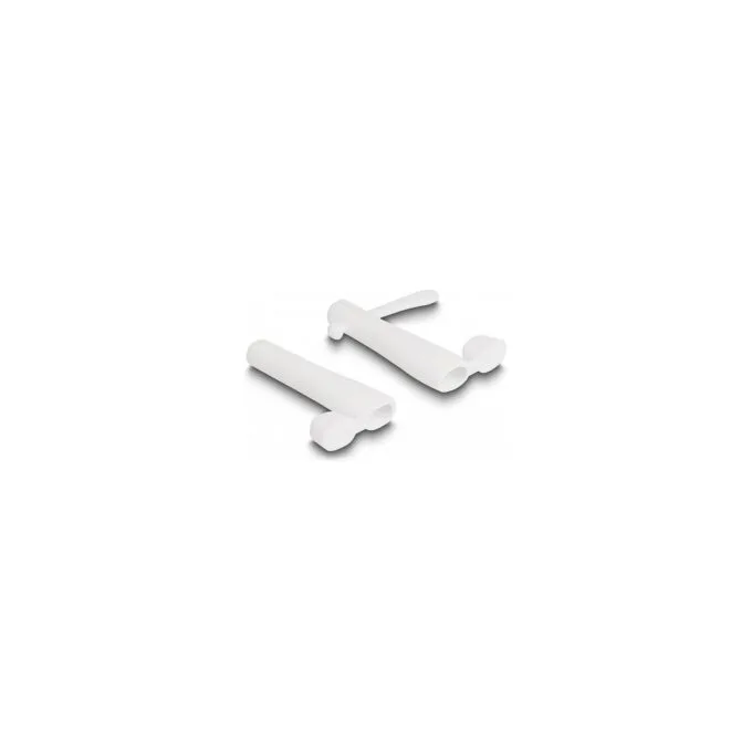 Staubschutz für USB Type-CTM Stecker und Apple LightningTM Stecker Set 2 Stück weiß — image 1