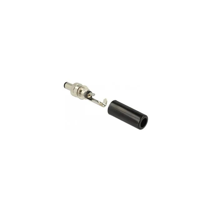 Steckverbinder DC 5.5 x 2.1 mm mit Länge 12.0 mm Hohlstecker Lötversion — image 1