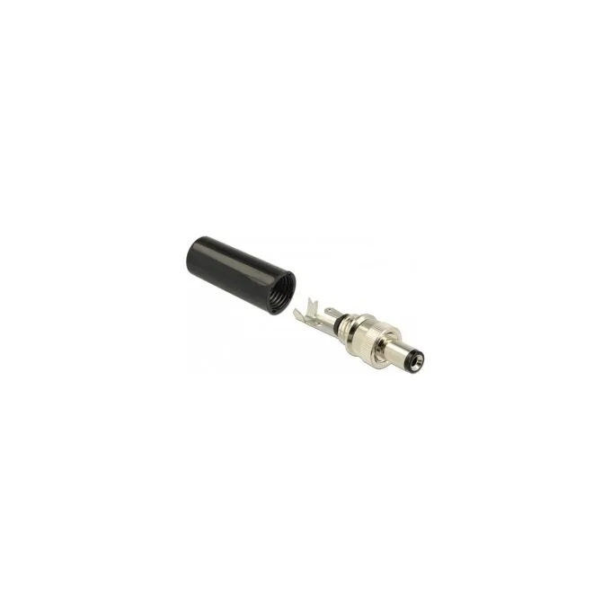 Steckverbinder DC 5.5 x 2.1 mm mit Länge 9.5 mm Hohlstecker Lötversion — image 3