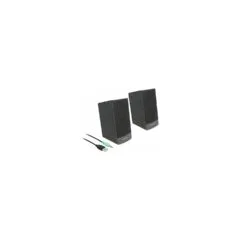 Stereo 2.0 PC Lautsprecher mit 3.5 mm Klinkenstecker und USB Stromversorgung
