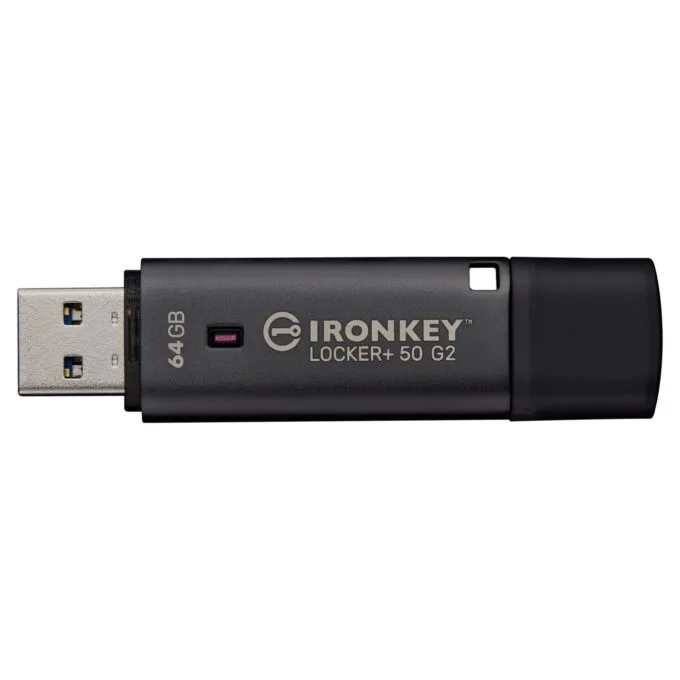STICK 64GB Kingston IronKey Locker Plus 50 G2 — image 2