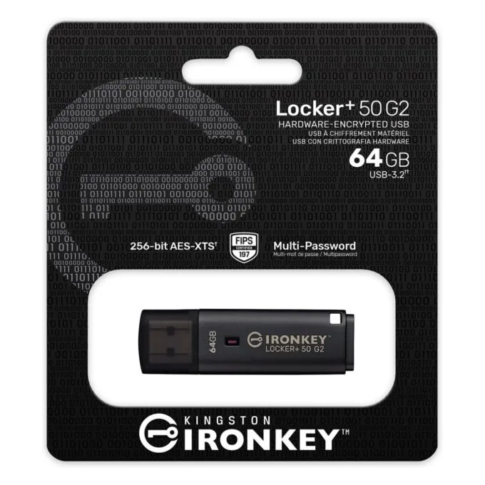 STICK 64GB Kingston IronKey Locker Plus 50 G2 — image 4
