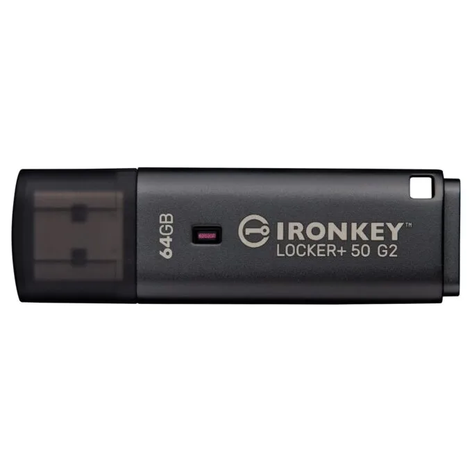 STICK 64GB Kingston IronKey Locker Plus 50 G2 — image 1