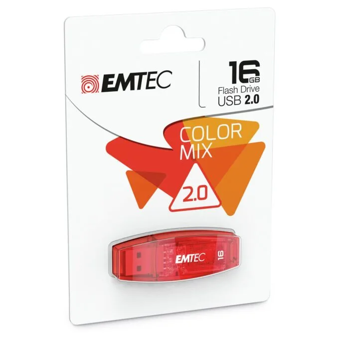 STICK Emtec USB2.0 C410 16GB Red — image 2