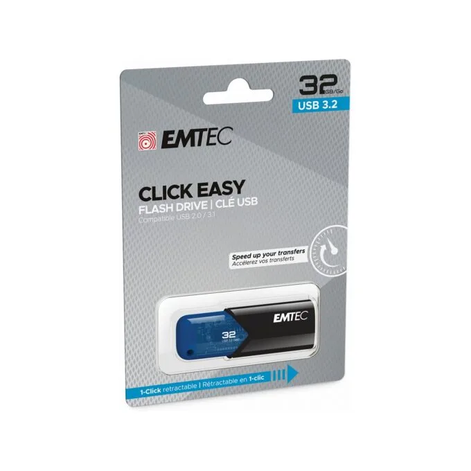 STICK Emtec USB3.2 Click Easy B110 32GB Blue — image 3