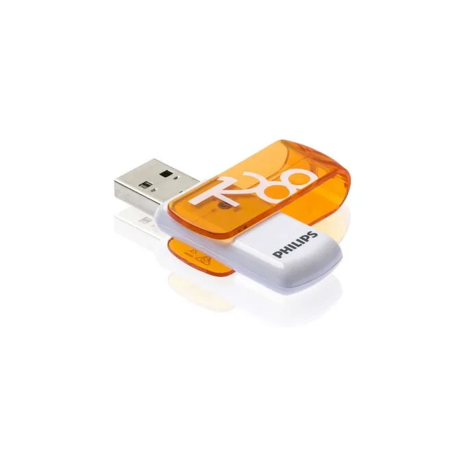 STICK Philips USB 2.0 128GB Vivid Edition Sunrise Orange — image 1