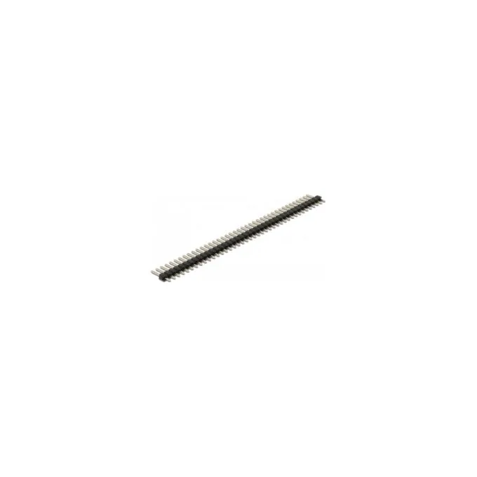 Stiftleiste 40 Pin. Rastermaß 2.54 mm. 1-reihig. gerade. 5 Stück — image 1