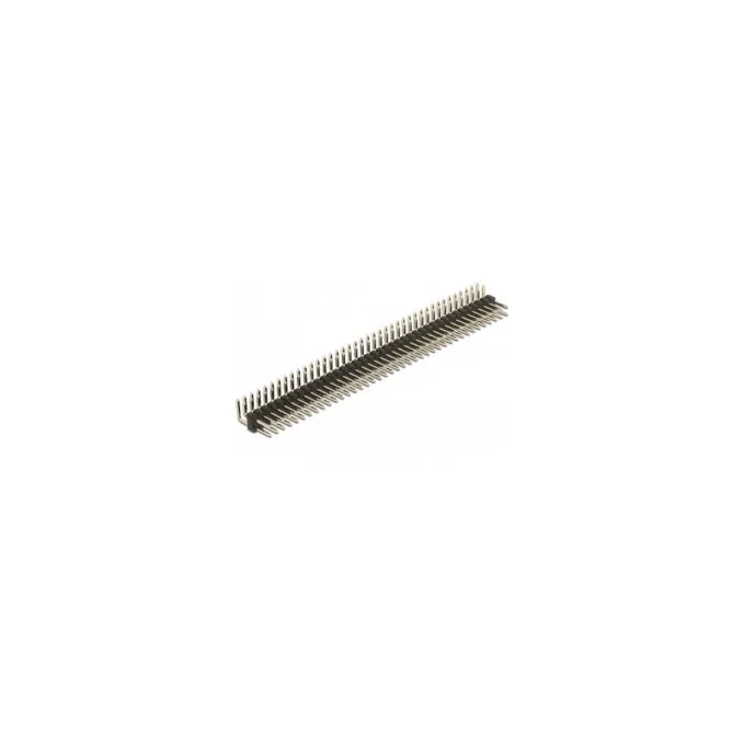 Stiftleiste 40 Pin. Rastermaß 2.54 mm. 2-reihig. gewinkelt. 5 Stück — image 1