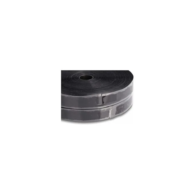 Strapazierfähiges Klettband selbstklebend mit Haft- und Flauschband L 25 m x B 25 mm schwarz — image 3