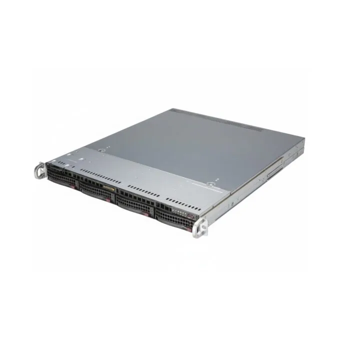 Supermicro 1U 4x3.5' hot-swap SAS3 SATA3 2x860W — image 1