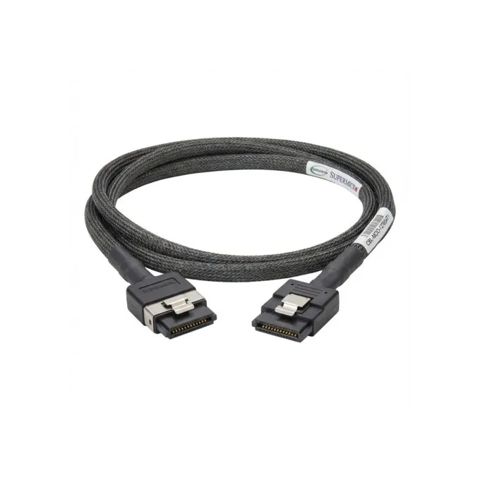 Supermicro MCIO x8 to SlimSAS x8.70CM.32AWG.85Ohm.RoHS — image 1