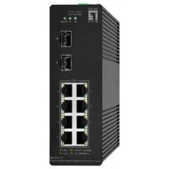 Switch 10x GE IGS-2110P 2xSFP. 8x PoE Outputs