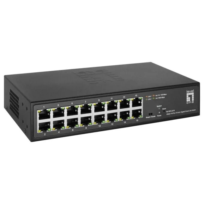 Switch 16x GE GES-2216 Hilbert 10' — image 4