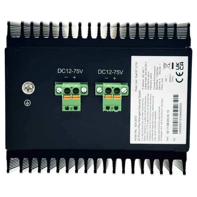Switch 20x GE IGX-2072 8x 1GbE.8x 2.5GbE SFP+ sw — image 3